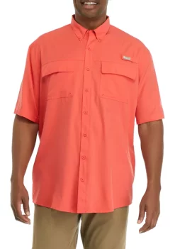 Best Pirce 🥰 Ocean + Coast® Big & Tall Short Sleeve Fishing 👚 Shirt ✨ -Ocean & Coast Sales Store Belk 2184