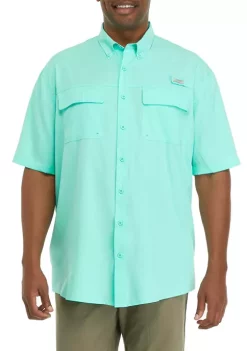 Best Pirce 🥰 Ocean + Coast® Big & Tall Short Sleeve Fishing 👚 Shirt ✨ -Ocean & Coast Sales Store Belk 2186