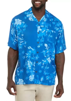 Budget 🥰 Ocean + Coast® Big & Tall Short Sleeve Camp 👚 Shirt 🤩 -Ocean & Coast Sales Store Belk 2192