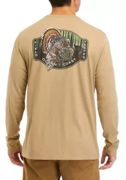 Wholesale 🔔 Ocean + Coast® Long Sleeve Holiday Graphic T-Shirt ⌛