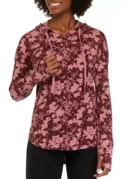 Discount 🧨 Ocean + Coast® 👩 Women's Long Sleeve Printed Seamed Hoodie 🌟 -Ocean & Coast Sales Store Belk 2220