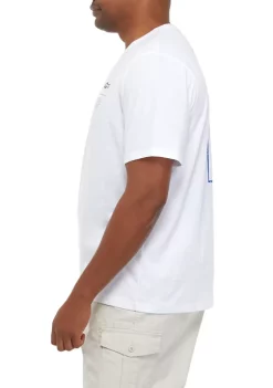 Discount 😀 Ocean + Coast® Big & Tall White Fish Graphic T-Shirt 🧨 -Ocean & Coast Sales Store Belk 2229