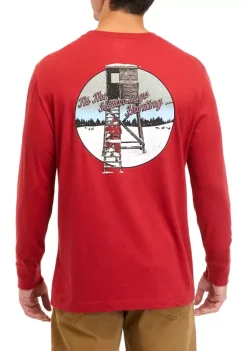 Wholesale 🔔 Ocean + Coast® Long Sleeve Holiday Graphic T-Shirt ⌛ -Ocean & Coast Sales Store Belk 228