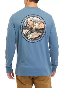 Wholesale 🔔 Ocean + Coast® Long Sleeve Holiday Graphic T-Shirt ⌛ -Ocean & Coast Sales Store Belk 229