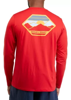 Best Pirce ⭐ Ocean + Coast® Big & Tall Long Sleeve Graphic T-Shirt 🛒 -Ocean & Coast Sales Store Belk 244