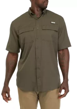 Promo ⌛ Ocean + Coast® Big & Tall Short Sleeve Fishing 👕 Shirt ⭐ -Ocean & Coast Sales Store Belk 265