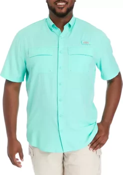 Promo ⌛ Ocean + Coast® Big & Tall Short Sleeve Fishing 👕 Shirt ⭐ -Ocean & Coast Sales Store Belk 274