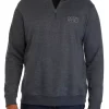 Promo 🧨 Ocean + Coast® Big & Tall Fleece Quarter Zip 👕 Shirt ⌛ -Ocean & Coast Sales Store Belk 293