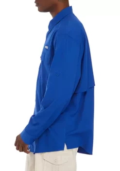 Outlet ✨ Ocean + Coast® Men's Long Sleeve Fishing 👚 Shirt 🥰 -Ocean & Coast Sales Store Belk 319