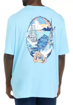 Best deal 🔔 Ocean + Coast® Big & Tall Short Sleeve Crew Neck Graphic T-Shirt 🔔 -Ocean & Coast Sales Store Belk 333