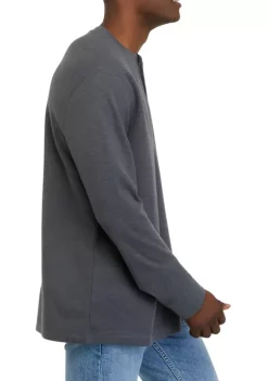 New ✔️ Ocean + Coast® Long Sleeve Thermal Henley 👚 Shirt 🔥 -Ocean & Coast Sales Store Belk 37