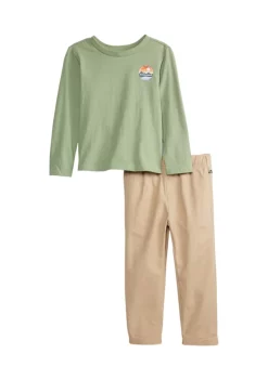 Budget 🤩 Ocean + Coast® Toddler Boys Graphic T-Shirt and Pant Set 🤩 -Ocean & Coast Sales Store Belk 445