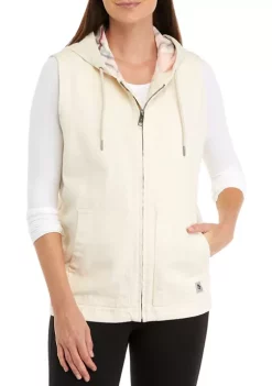 Wholesale 👏 Ocean + Coast® 👩 Women's Lined Canvas Vest ⭐