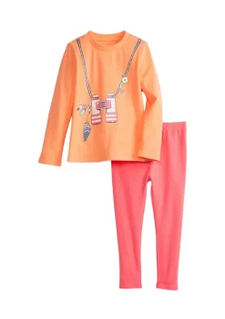 Cheap ✨ Ocean + Coast® Toddler 👧 Girls Long Sleeve Graphic T-Shirt Set 🎁 16 Cheap ✨ Ocean + Coast® Toddler 👧 Girls Long Sleeve Graphic T-Shirt Set 🎁 -Ocean & Coast Sales Store Belk 499