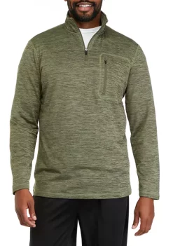 Promo 🎉 Ocean + Coast® Big & Tall 1/4 Zip Grid Fleece Sweatshirt 🔔 -Ocean & Coast Sales Store Belk 522