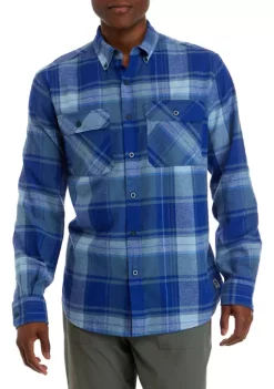 Cheapest 😍 Ocean + Coast® Men's Long Sleeve Flannel 👕 Shirt 🎁 -Ocean & Coast Sales Store Belk 55