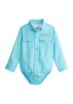 Deals 👏 Ocean + Coast® Baby Boys Solid Fishing Bodysuit 🥰 -Ocean & Coast Sales Store Belk 569