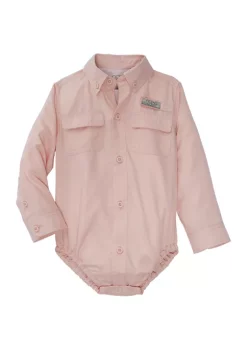 Deals 👏 Ocean + Coast® Baby Boys Solid Fishing Bodysuit 🥰 -Ocean & Coast Sales Store Belk 573