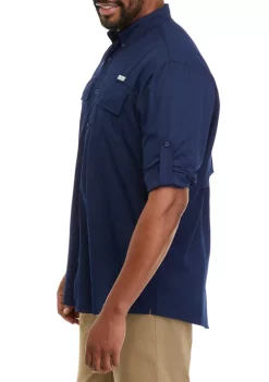 Brand new 👍 Ocean + Coast® Big & Tall Long Sleeve Fishing 👚 Shirt 🤩 -Ocean & Coast Sales Store Belk 589