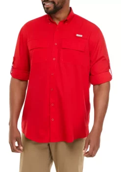 Brand new 👍 Ocean + Coast® Big & Tall Long Sleeve Fishing 👚 Shirt 🤩 -Ocean & Coast Sales Store Belk 590