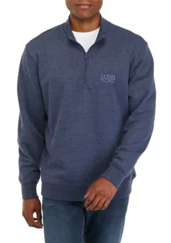 Hot Sale 🔔 Ocean + Coast® Fleece Quarter Zip Sweatshirt ✨ -Ocean & Coast Sales Store Belk 60