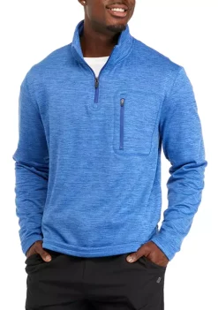 Front Page 17 Brand new ⌛ Ocean + Coast® 1/4 Zip Grid Fleece Sweatshirt 🎁