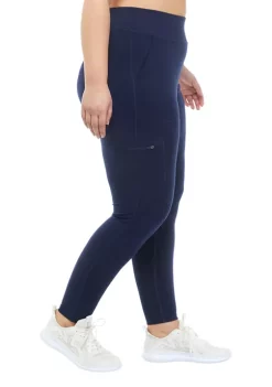 Budget ⭐ Ocean + Coast® Plus Size Pocketed Leggings 🎁 -Ocean & Coast Sales Store Belk 708