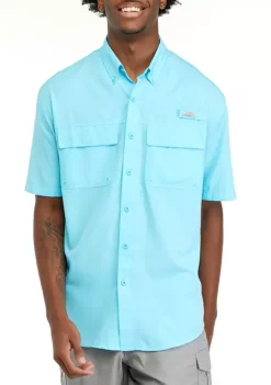 Top 10 😀 Ocean + Coast® Short Sleeve Solid Fishing 👚 Shirt 😀 -Ocean & Coast Sales Store Belk 725