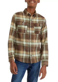Brand new ❤️ Ocean + Coast® Boys 8-20 Long Sleeve Plaid Flannel 👕 Shirt ❤️ -Ocean & Coast Sales Store Belk 810