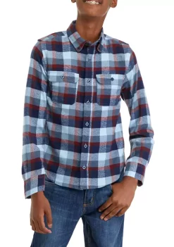 Brand new ❤️ Ocean + Coast® Boys 8-20 Long Sleeve Plaid Flannel 👕 Shirt ❤️ -Ocean & Coast Sales Store Belk 816
