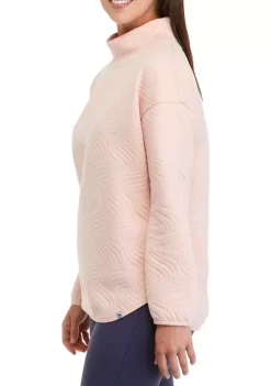 Flash Sale 💯 Ocean + Coast® 👩 Women's Long Sleeve Quilted Turtleneck Sweater 😉 -Ocean & Coast Sales Store Belk 819