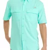 Cheapest 😀 Ocean + Coast® Men's Short Sleeve Fishing 👕 Shirt 👏 -Ocean & Coast Sales Store Belk 831