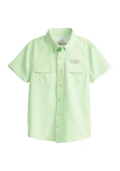 Hot Sale 🔥 Ocean + Coast® Boys 8-20 Short Sleeve Fishing 👚 Shirt 🔥