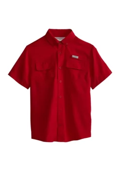 Hot Sale 🔥 Ocean + Coast® Boys 8-20 Short Sleeve Fishing 👚 Shirt 🔥 -Ocean & Coast Sales Store Belk 861