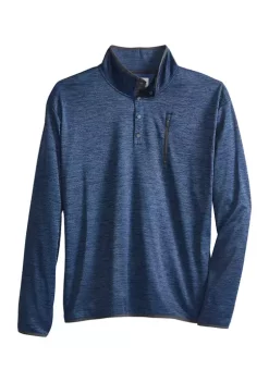 Coupon 🧨 Ocean + Coast® Big & Tall Performance Space Dye Fleece 1/4 Zip Pullover ⭐ -Ocean & Coast Sales Store Belk 894