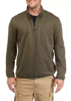 Best Sale ✔️ Ocean + Coast® Sweater Fleece Zip Up Jacket 😉 -Ocean & Coast Sales Store Belk 95