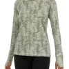 Flash Sale 🧨 Ocean + Coast® 👩 Women's Printed Long Sleeve Waffle 👕 Shirt 🧨 -Ocean & Coast Sales Store Belk 955