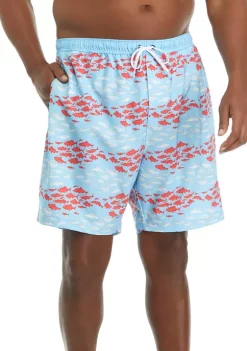 Brand new 🌟 Ocean + Coast® Big & Tall Printed Swim Trunks 🤩 -Ocean & Coast Sales Store Belk 990