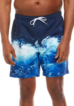 Brand new 🌟 Ocean + Coast® Big & Tall Printed Swim Trunks 🤩 -Ocean & Coast Sales Store Belk 992